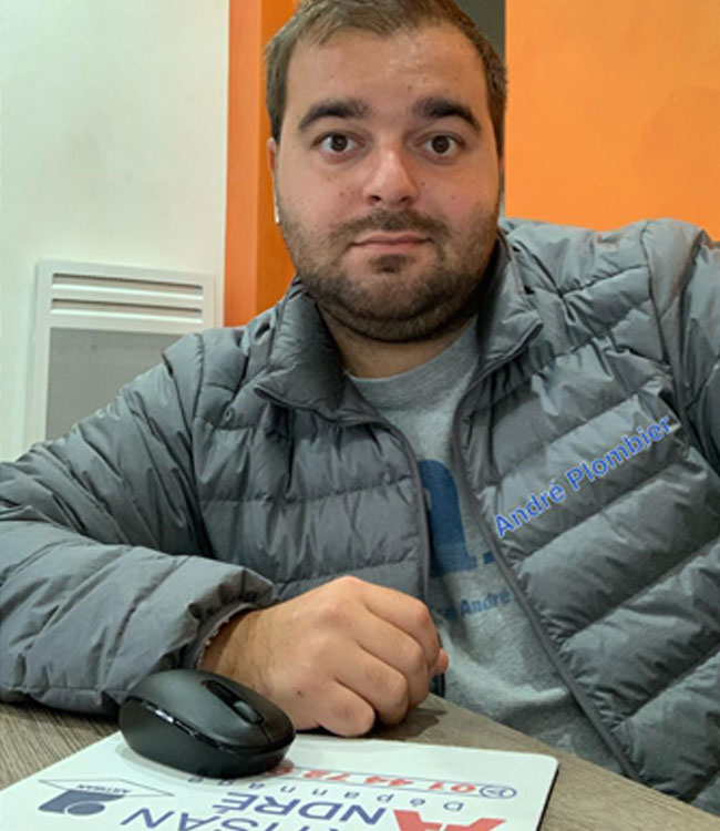 André de SOS Plombier Paris